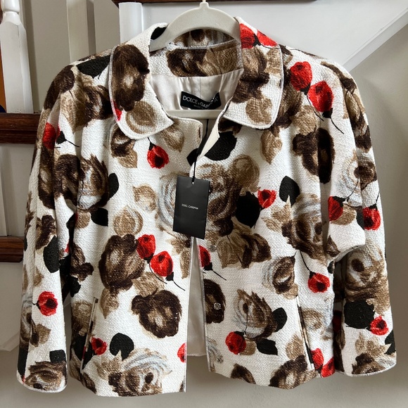 Dolce & Gabbana Multicolor Floral Blazer - Picture 1 of 7